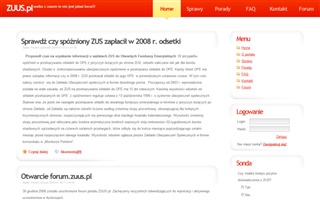 Portal informacyjny Zuus.pl